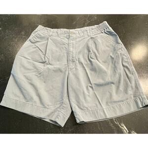 Dockers blue gray twill shorts 34   100% cotton
